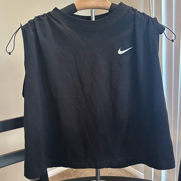 Nike Black Sleeveless Dri-FIT Top, L - Picture 1 of 7